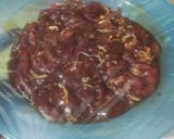 Foto langkah ke 2 dari resep Slice beef teriyaki.