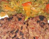 Foto del paso 5 de la receta: Hamburguesas caseras con salteado de verduras!