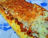 صورة لخطوة 7 من وصفة بيتزا دجاج مع خضار🍕💜