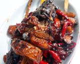Foto langkah ke 6 dari resep Ikan Asap Sambal Kecap.