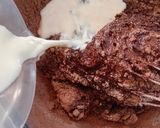 Foto langkah ke 4 dari resep Bolu Ketan Hitam Keju Karamel.