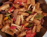A picture of step 3 of Salt & Pepper Tofu.