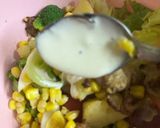 Gambar langkah 2 resipi Salad Ayam.