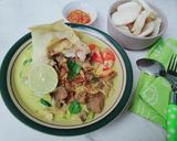 Foto langkah ke 6 dari resep Soto Betawi Kepala Kambing.