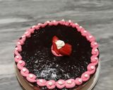 Foto langkah ke 9 dari resep No-Bake Strawberry Cheesecake.