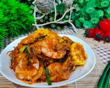 Foto langkah ke 5 dari resep Udang Saus Padang.