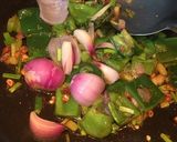 A picture of step 8 of Vegetable Manchurian.