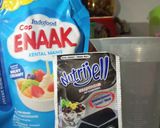 Foto langkah ke 1 dari resep Puding Cincau Susu.