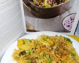 A picture of step 15 of Sindhi Mutton Biryani.