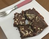 Foto langkah ke 6 dari resep Choco cheese brownies.
