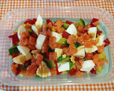 Foto del paso 13 de la receta: Ensalada de Cuscús o Quinoa y pimientos del piquillo con salmón ahumado