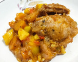 Foto del paso 6 de la receta: Filete de cerdo con papa y zanahoria