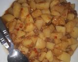 A picture of step 1 of Easiest and testy irish potatoes pepper soup for break fast.