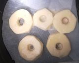 A picture of step 3 of Apple Fritters in the Air Fryer.