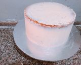 A picture of step 4 of Vanilla cake.