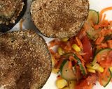Foto del paso 7 de la receta: Berenjena con ensalada de zanahoria y zucchini (VEGETARIANO) 🍆🥕🥒