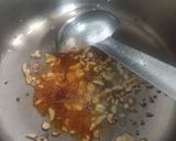 A picture of step 4 of Saag,makka ki roti.