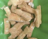 Hình bước làm 2 của món Cà ghém xào thịt, đậu