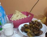 صورة لخطوة 1 من وصفة كسرة ولبن مع تمر بسكرة 😋😉🖒