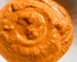 A picture of step 1 of Coconut tomatoes chutney.