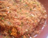 صورة لخطوة 3 من وصفة روز مبخر باللحم رائع ولذيذ بنة لا تقاوم 😋😋😋🌺🌺
