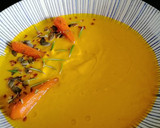 Foto del paso 6 de la receta: Crema de zanahoria y puerro asados con romero