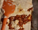 Une image de l'étape 6 de Lasagne à la bolognaise.
