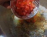 A picture of step 1 of Spicy black chole chaat.