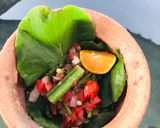 Foto del paso 7 de la receta: Ensalada caliente de yerba santa(La guá)