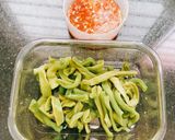 Hình bước làm 1 của món Rau Tiến Vua Muối Chua Ngọt