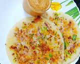 रवा उत्तपम (rava uttapam recipe in Hindi) रेसिपी चरण 4 फोटो