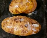 A picture of step 2 of French Fried Baked Potatoes.