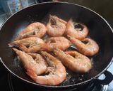 Foto langkah ke 2 dari resep Udang Bakar Pedas.