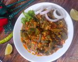भिंडी मसाला (Bhindi masala recipe in hindi) रेसिपी चरण 9 फोटो