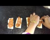 A picture of step 3 of Chicken swiss roll.