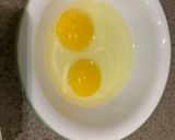 A picture of step 2 of Sweet scrambled egg💕.