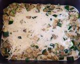 Une image de l'étape 3 de Flan de courgettes.
