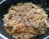 A picture of step 3 of Lemon Rice.