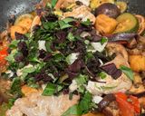 A picture of step 2 of Eggplant Stew with Catfish.