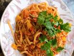 Spaghetti sốt bò bằm healthy bước làm 6 hình