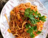 Hình bước làm 6 của món Spaghetti sốt bò bằm healthy