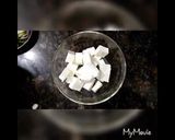 A picture of step 1 of Paneer Malai Tikka.