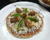 পনির লেসুনি টিক্কা পিজ্জা (paneer lahsuni tikka pizza recipe in Bengali) রেসিপির ধাপ 7 ছবি