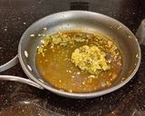A picture of step 5 of Roast Pork Tenderloin with a Green Peppercorn Cream Sauce.