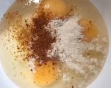 A picture of step 4 of Indomie pizza.