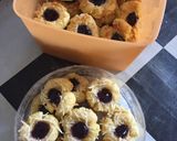 Foto langkah ke 7 dari resep Tumbprint Keju Blueberry.