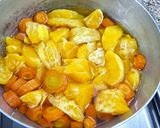 Une image de l'étape 2 de Confiture d'orange🍊🍊🍊🍊🍊 et carotte 🥕🥕🥕🥕🥕.