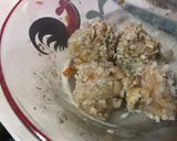 Foto langkah ke 4 dari resep Nasi kepal orak arik ayam.