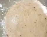 A picture of step 5 of Poori.