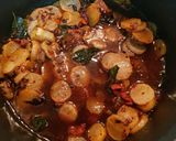 A picture of step 7 of Raddish Sambar.